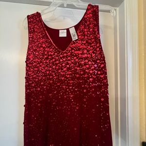 Women’s sequin top